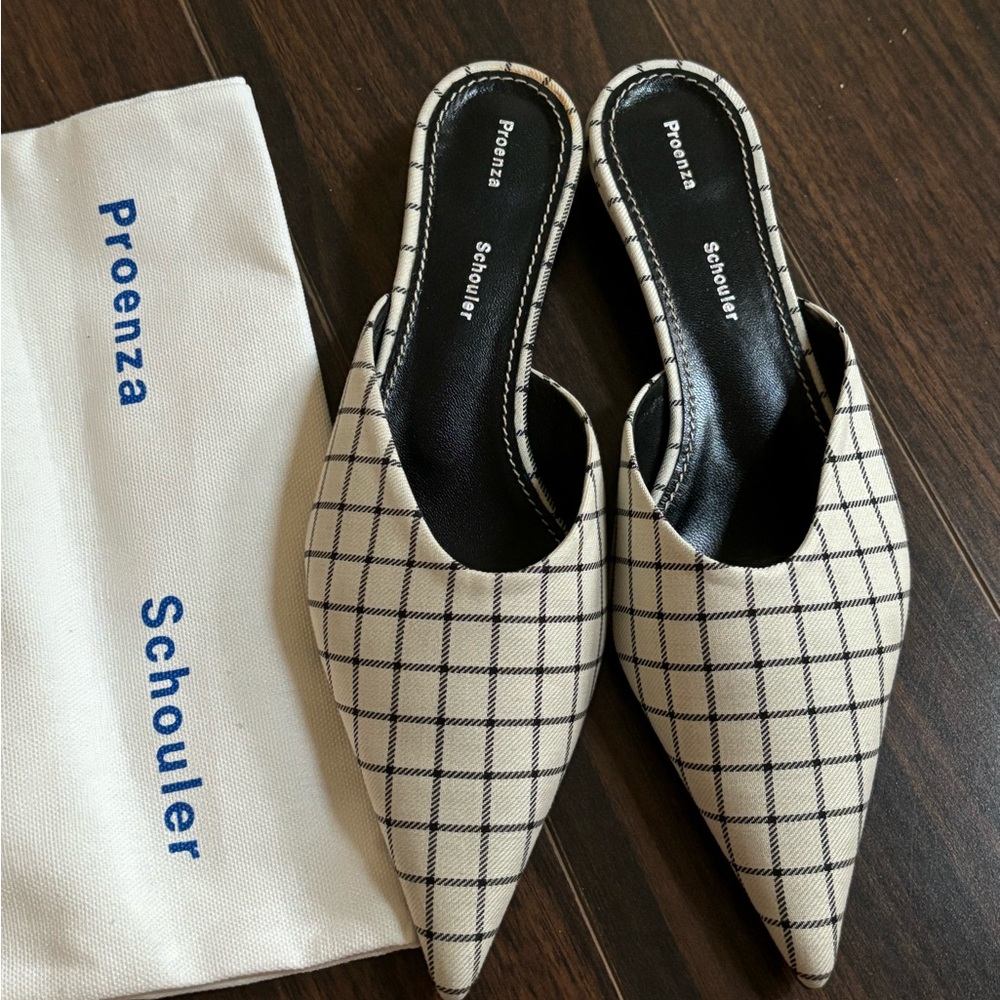 Kitten heel mules proenza schouler size 36